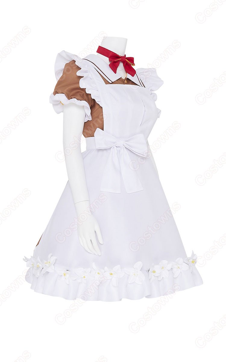 VTuber 桃鈴ねね メイド服 コスプレ衣装 「hololive(ホロライブ)」 cosplay 仮装 変装-2