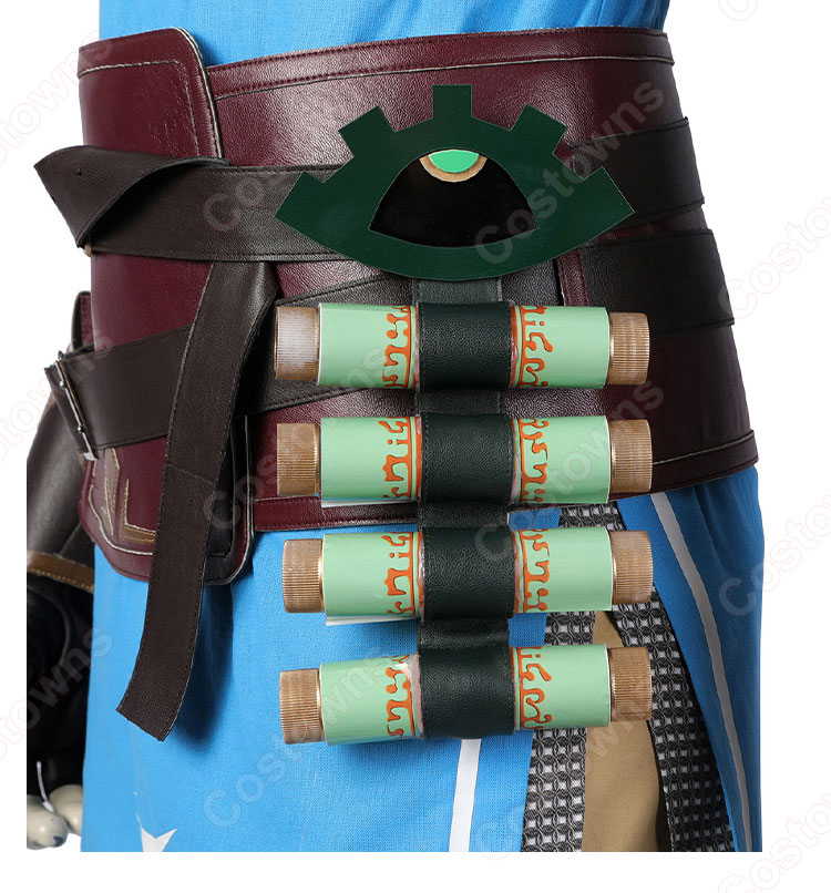 ゼルダの伝説 ティアーズ オブ ザ キングダム リンク コスプレ衣装-11