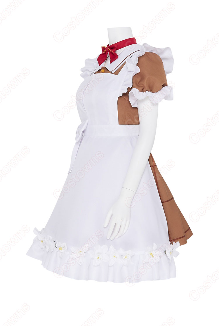 VTuber 桃鈴ねね メイド服 コスプレ衣装 「hololive(ホロライブ)」 cosplay 仮装 変装-3