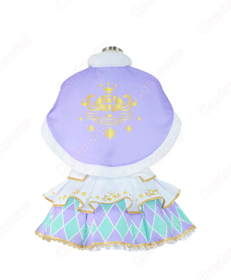 ラブライブ!虹ヶ咲 中須かすみ 生誕祭2022 コスプレ衣装 『ラブライブ!虹ヶ咲学園スクールアイドル同好会』 cosplay 仮装 変装-3