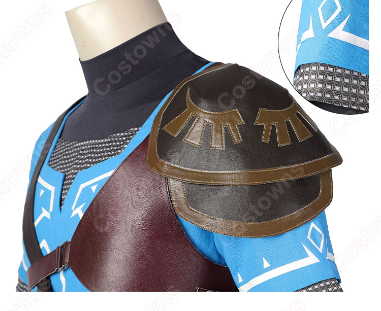 ゼルダの伝説 ティアーズ オブ ザ キングダム リンク コスプレ衣装-8