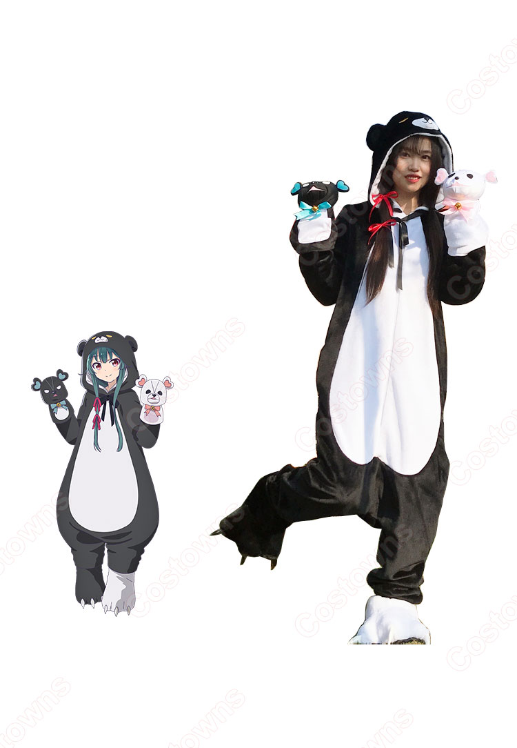 くま クマ 熊 ベアー ユナ コスプレ衣装（着ぐるみ+パペット+