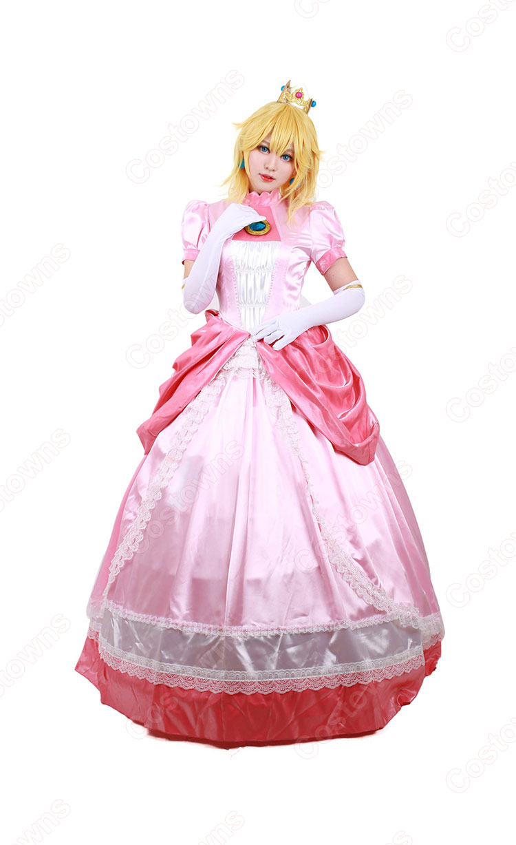 マリオシリーズ ピーチ姫 プリンセス コスプレ レディース 大人 XL 楽天市場】マリオ コスプレ 衣装 ピーチ姫 コスチューム