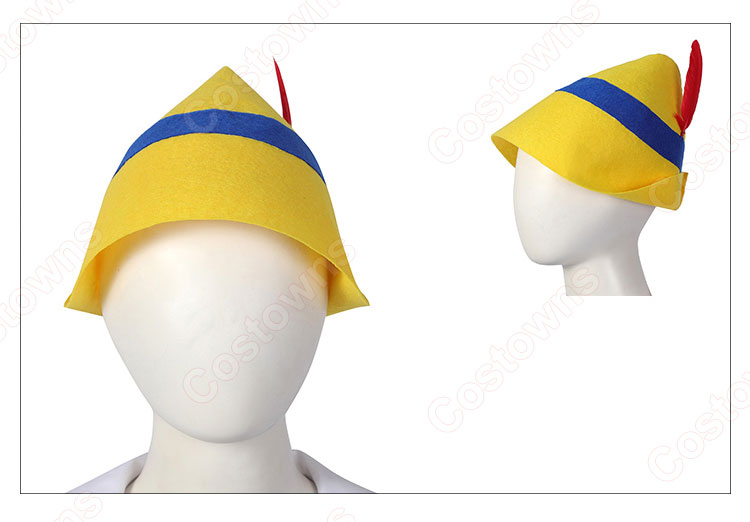 ディズニー 実写版映画 ピノキオ 子供用 コスプレ衣装-8