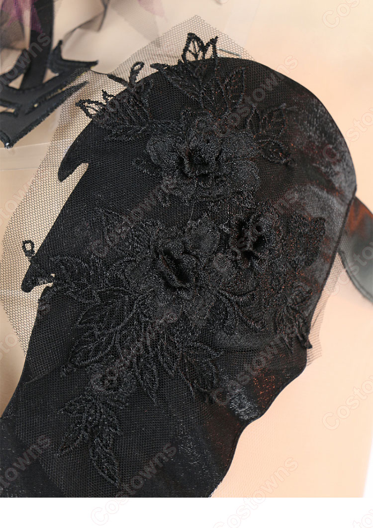 暁美ほむら コスプレ衣装 『マギアレコード 魔法少女まどか☆マギカ外伝』 『マギア☆レポート』 悪魔ほむらちゃん cosplay 仮装 変装-5