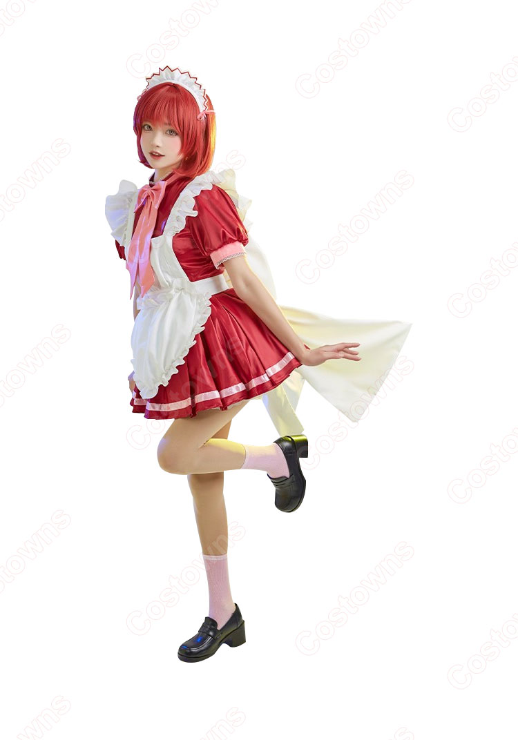 東京ミュウミュウ 藤原ざくろ メイド服 ドロワーズ付き コスプレ