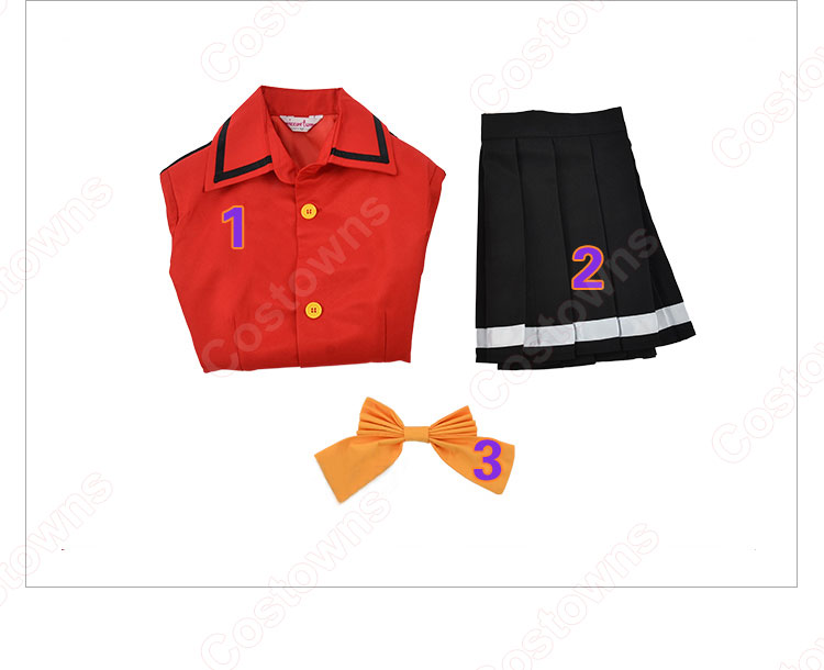 FAIRY TAIL ウェンディ・マーベル コスプレ衣装 天空の巫女 天空のウェンディ cosplay 仮装 変装-5