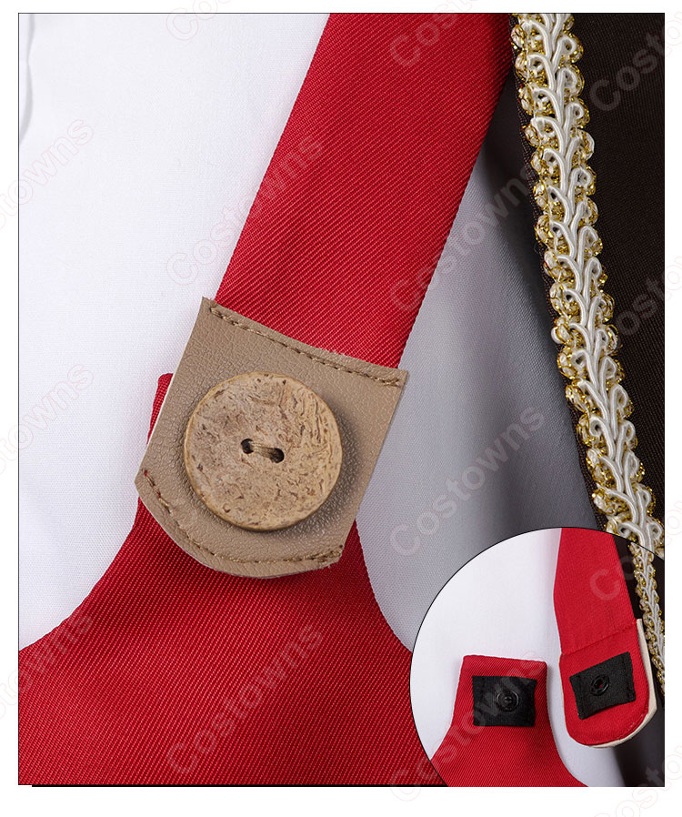 ディズニー 実写版映画 ピノキオ 子供用 コスプレ衣装-5