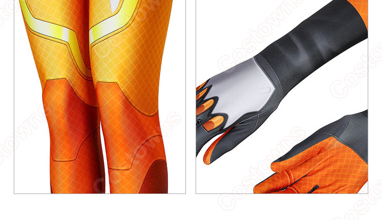 OW2 トレーサー コスプレ衣装 『オーバーウォッチ2』 元・オーバーウォッチ 冒険家 レナ・オクストン cosplay 仮装 変装-15