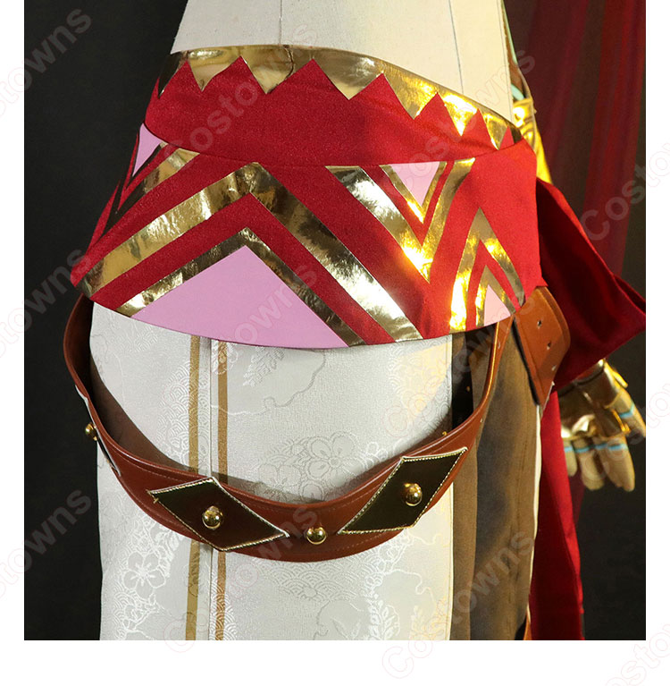 エルマイト旅団·ゲイルハンター コスプレ衣装 『原神』 岩の魔蜥を操りし戦士 cosplay 仮装 変装-13