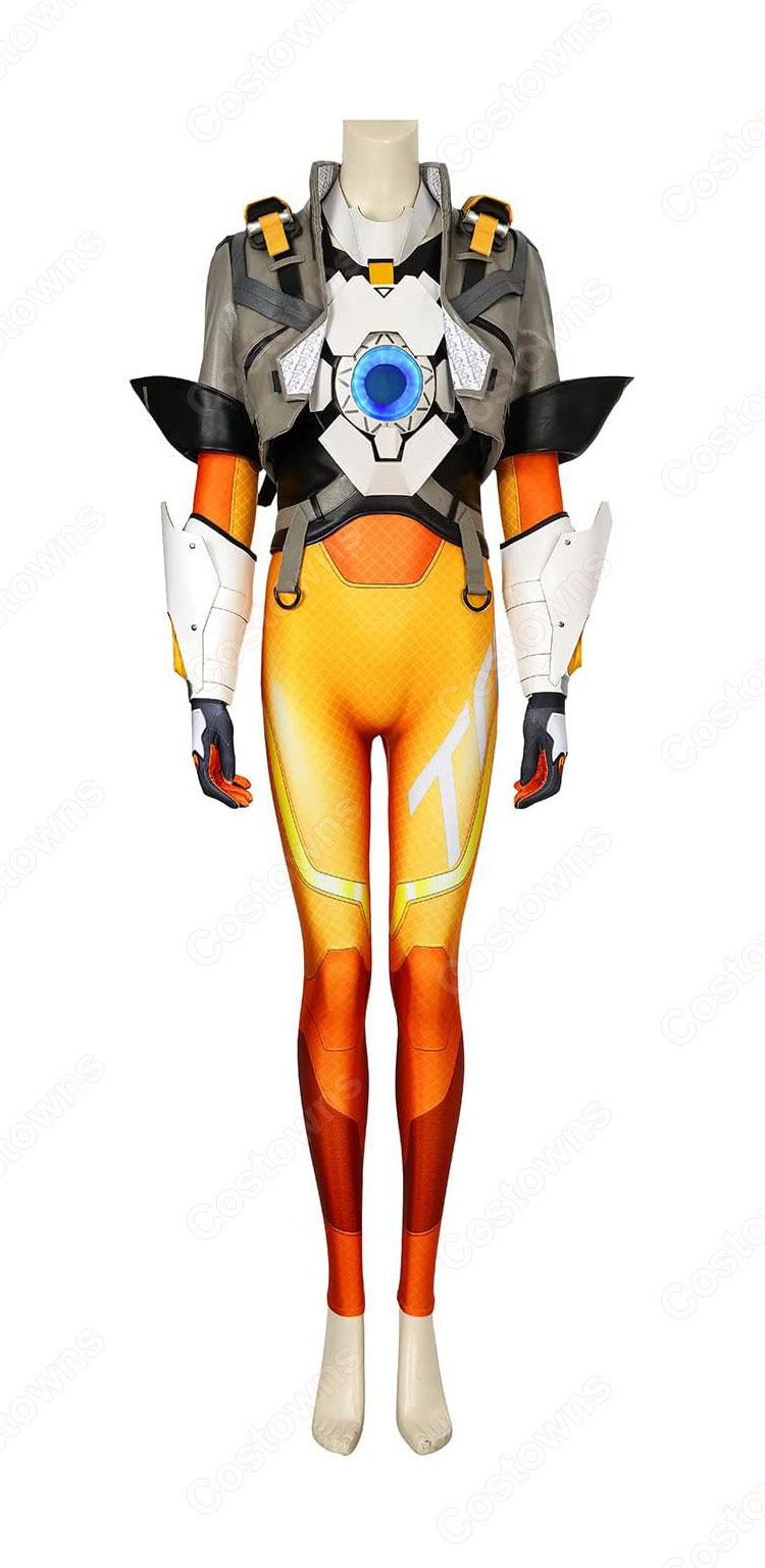 OW2 トレーサー コスプレ衣装 『オーバーウォッチ2』 元・オーバーウォッチ 冒険家 レナ・オクストン cosplay 仮装 変装-2
