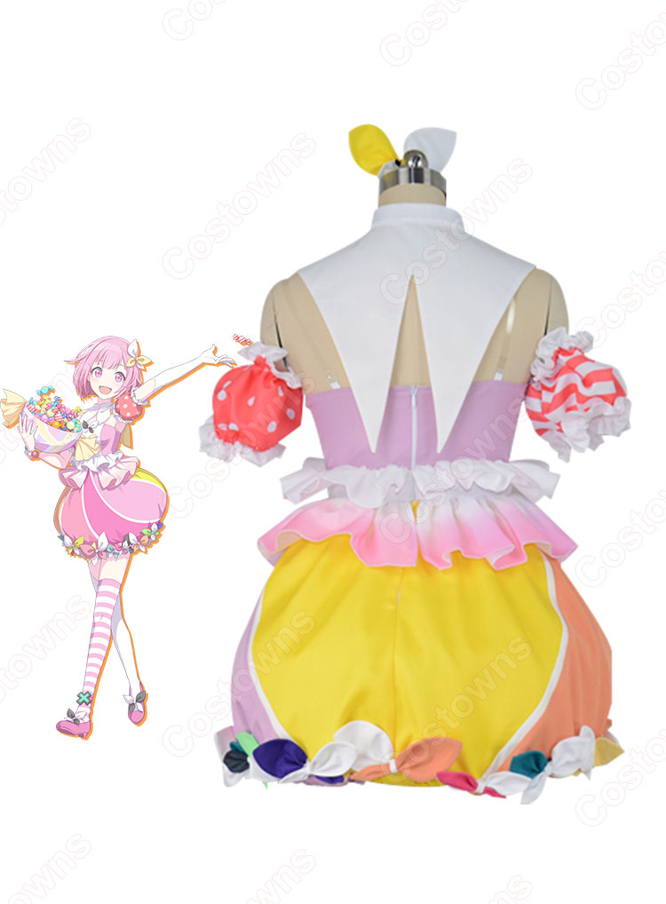 プロセカ 鳳えむ コスプレ衣装 『プロジェクトセカイ カラフルステージ! feat. 初音ミク』 宮益坂女子学園 cosplay 仮装 変装-2