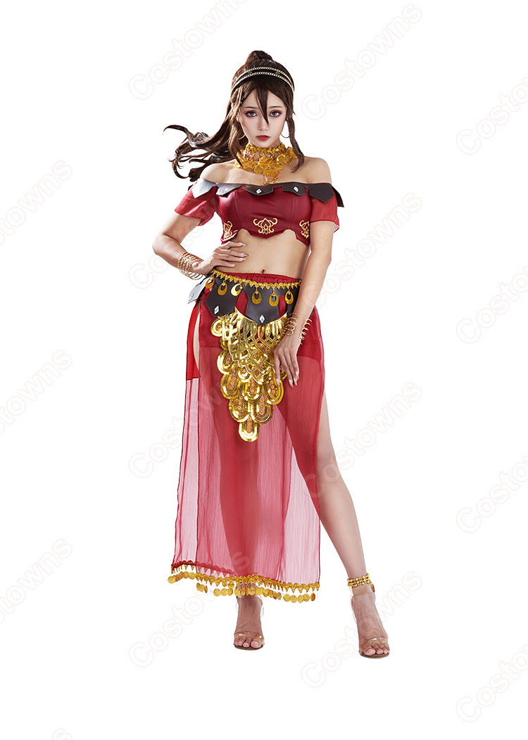 踊子 プリムロゼ・エゼルアート コスプレ衣装 『OCTOPATH TRAVELER』 cosplay 仮装 変装-2