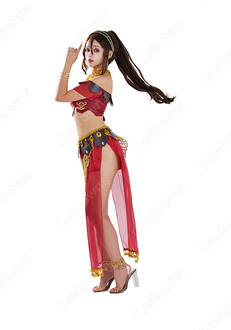 踊子 プリムロゼ・エゼルアート コスプレ衣装 『OCTOPATH TRAVELER』 cosplay 仮装 変装-5