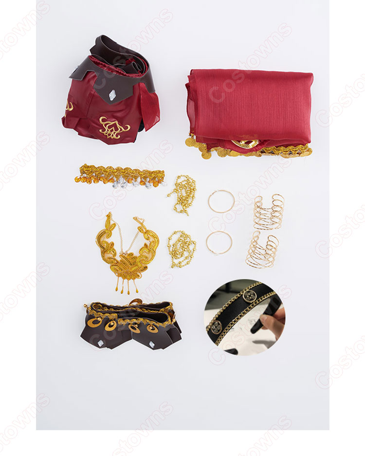 踊子 プリムロゼ・エゼルアート コスプレ衣装 『OCTOPATH TRAVELER』 cosplay 仮装 変装-10