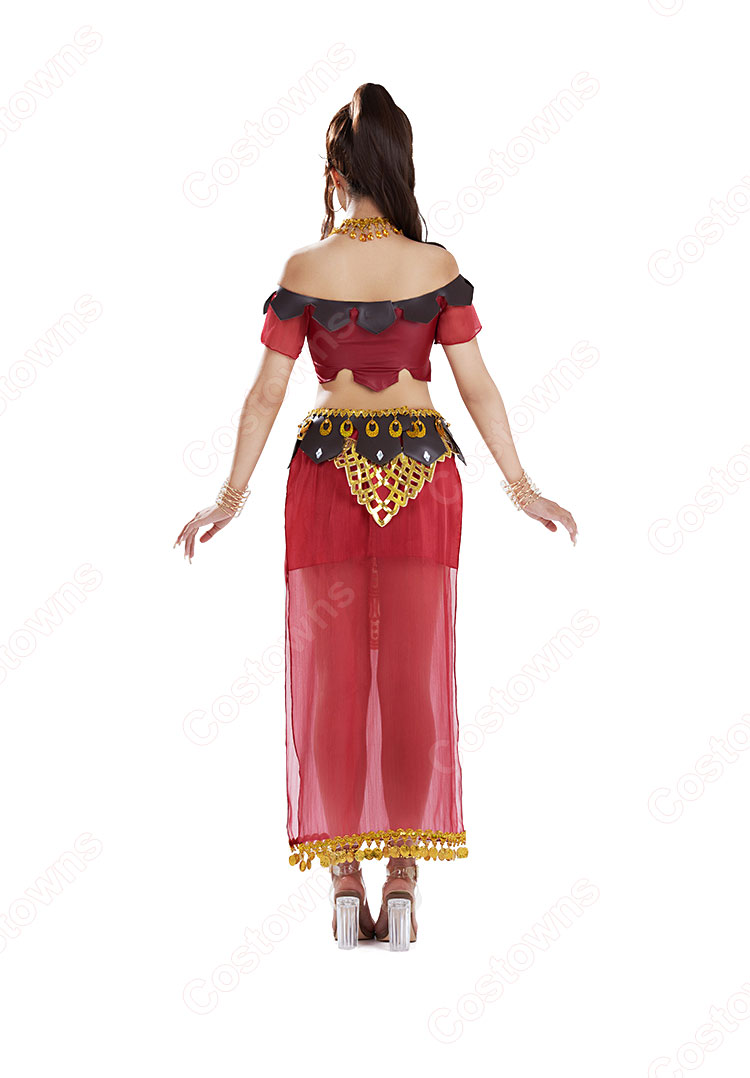 踊子 プリムロゼ・エゼルアート コスプレ衣装 『OCTOPATH TRAVELER』 cosplay 仮装 変装-6