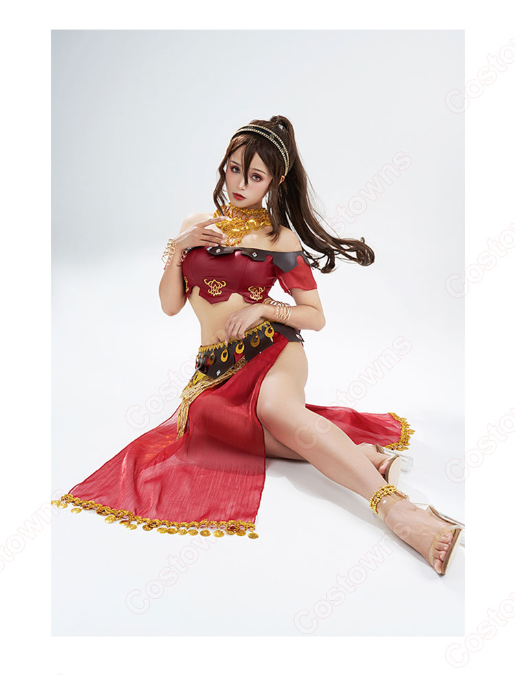 踊子 プリムロゼ・エゼルアート コスプレ衣装 『OCTOPATH TRAVELER』 cosplay 仮装 変装-7