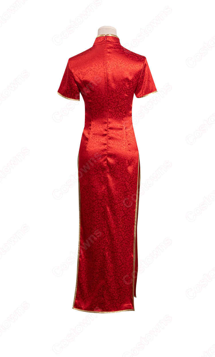 チェンソーマン パワー チャイナ風 コスプレ衣装 チャイナドレス-4