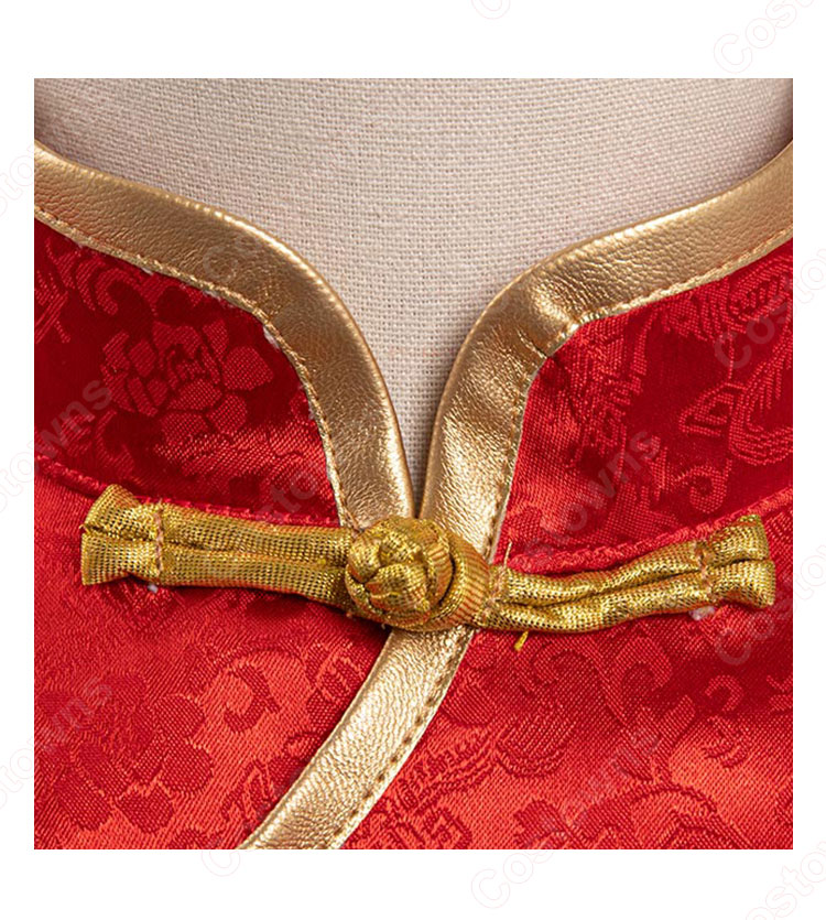 チェンソーマン パワー チャイナ風 コスプレ衣装 チャイナドレス-5