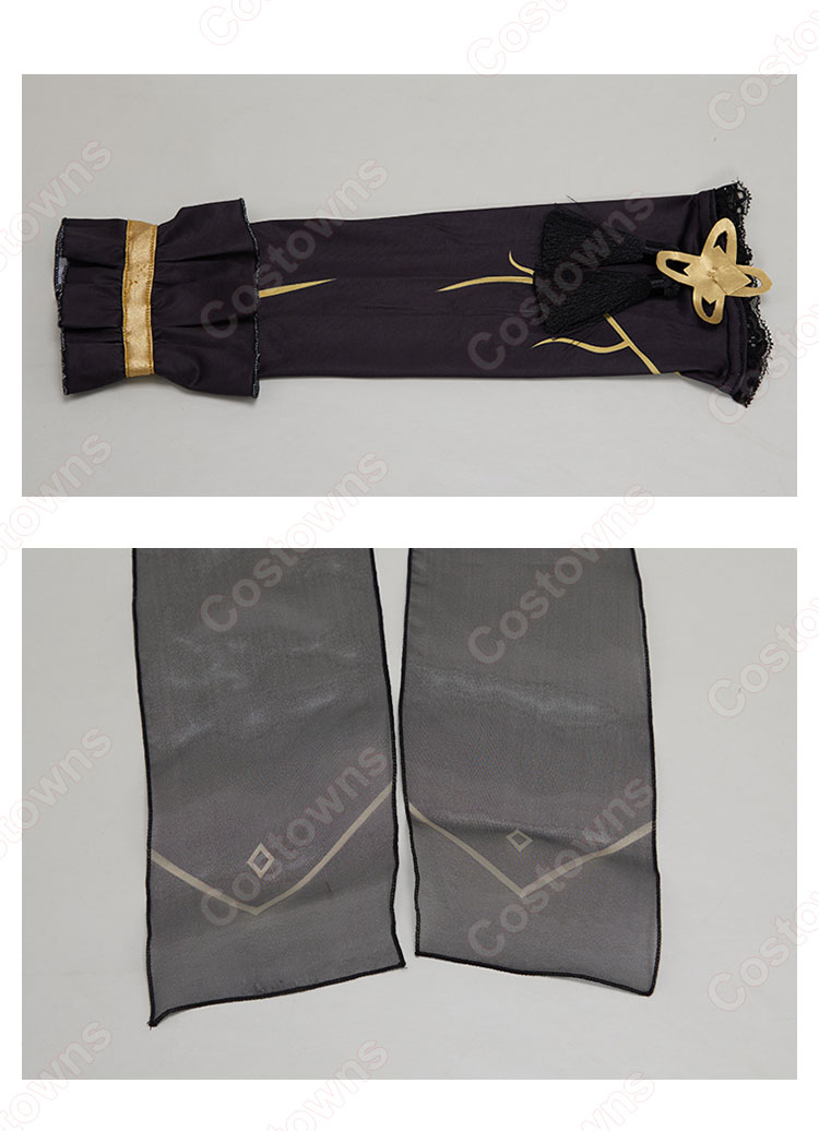 二次創作 ホロライブ ワトソン・アメリア コスプレ衣装 チャイナドレス-5