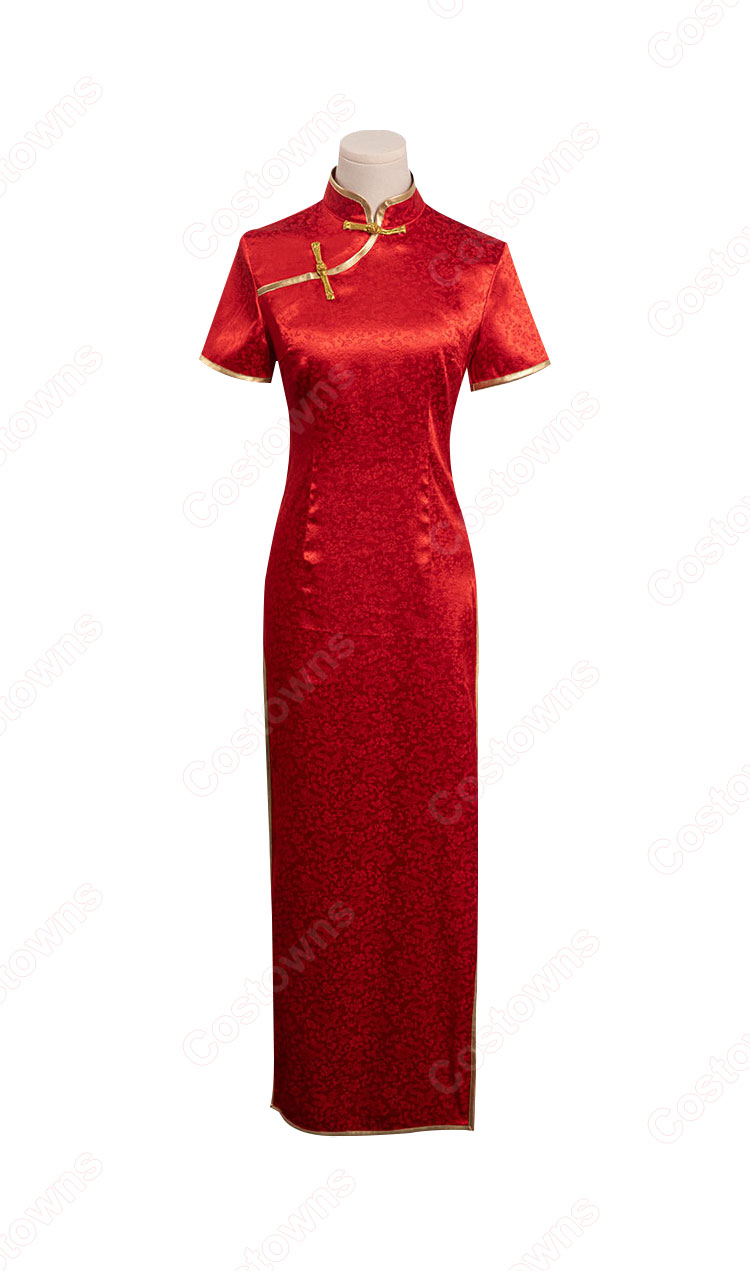 チェンソーマン パワー チャイナ風 コスプレ衣装 チャイナドレス-2