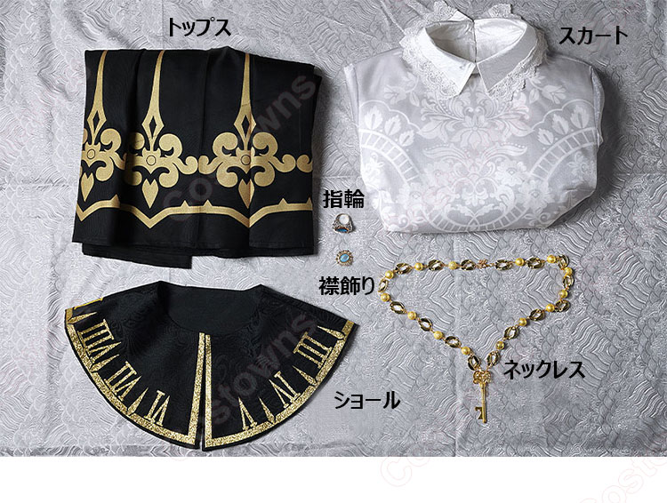 納棺師(イソップ・カール) 鐘の守り人 コスプレ衣装 『IdentityV 第五人格』 サバイバー スキン cosplay 仮装 変装-12