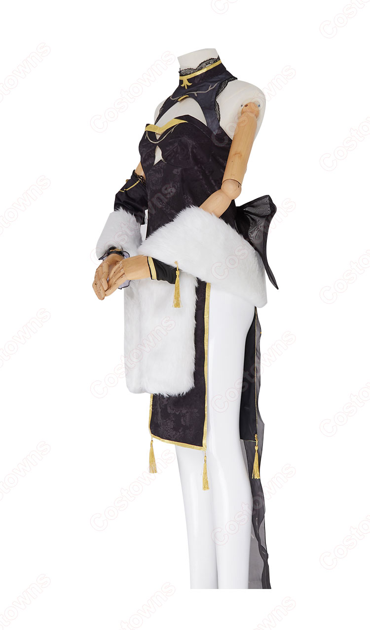 二次創作 ホロライブ ワトソン・アメリア コスプレ衣装 チャイナドレス-3