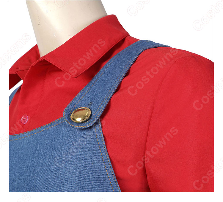 マリオ コスプレ衣装 2023 映画 『ザ・スーパーマリオブラザーズ・ムービー』 cosplay 仮装 変装-5