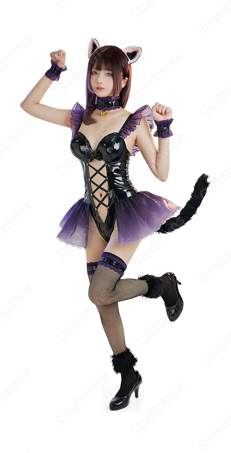 空井悠佳 ネコミミ コスプレ衣装-3
