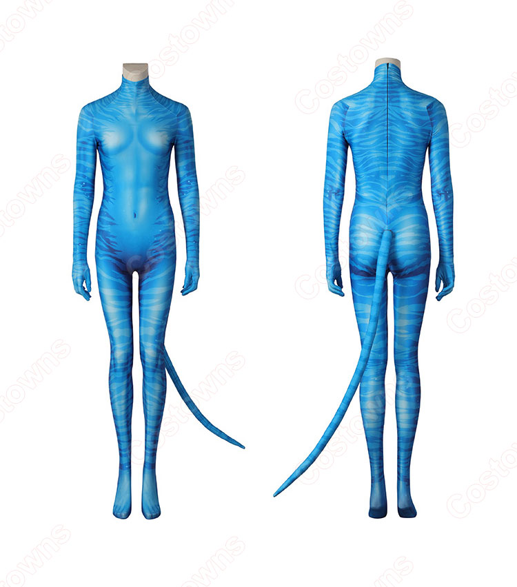アバター2 ネイティリ コスプレ衣装 『アバター:ウェイ・オブ・ウォーター』 cosplay 仮装 変装-3