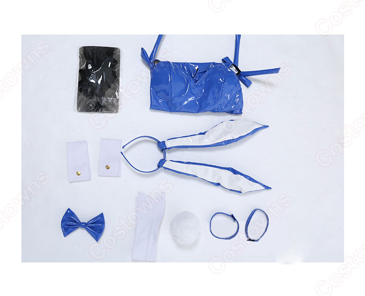 ああっ女神さまっ ベルダンディー バニー コスプレ衣装-5