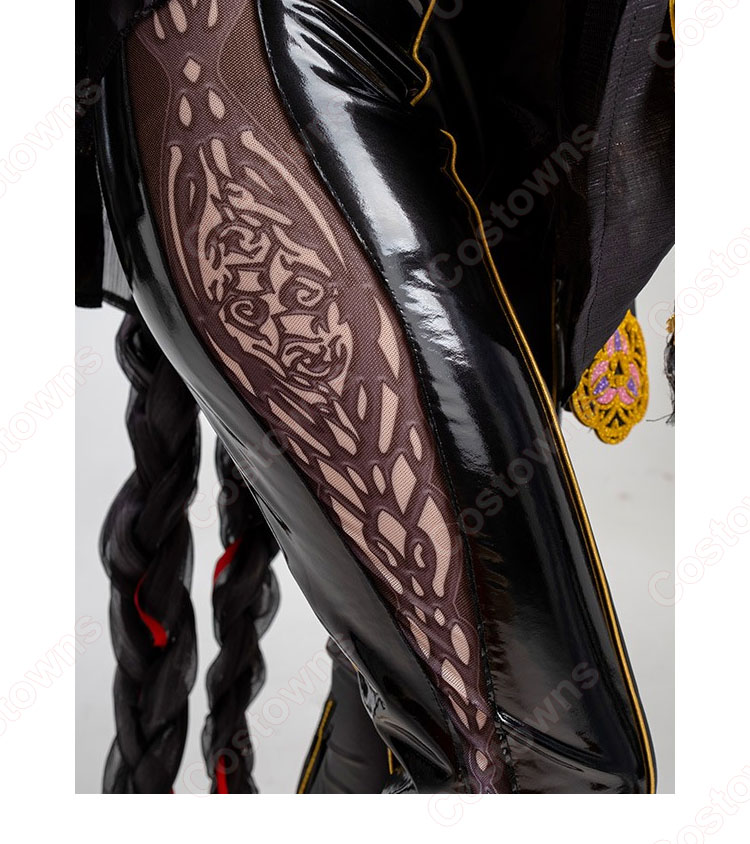 ベヨネッタ コスプレ衣装 『BAYONETTA 3』 創世の魔女 セレッサ cosplay 仮装 変装-13