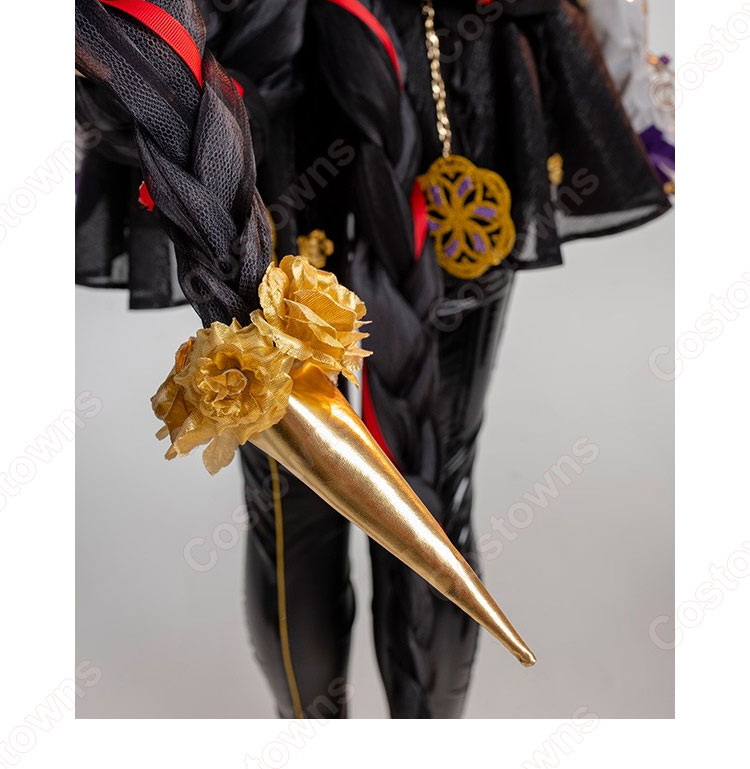 ベヨネッタ コスプレ衣装 『BAYONETTA 3』 創世の魔女 セレッサ cosplay 仮装 変装-10