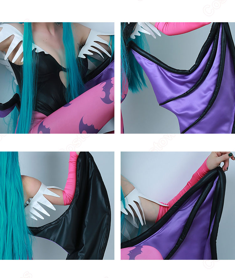 ヴァンパイア　モリガン　コスプレ衣装 Amazon.co.jp: [KYUUCOS] ヴァンパイアシリーズ モリガン