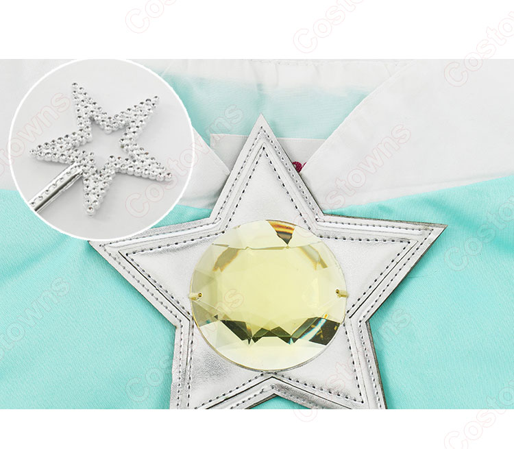 スーパーマリオギャラクシー ロゼッタ コスプレ衣装-4