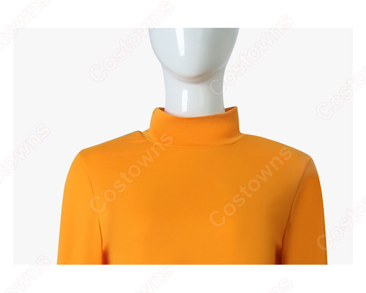 弱虫スクービーの大冒険 ヴェルマ・ディンクリー コスプレ衣装-4