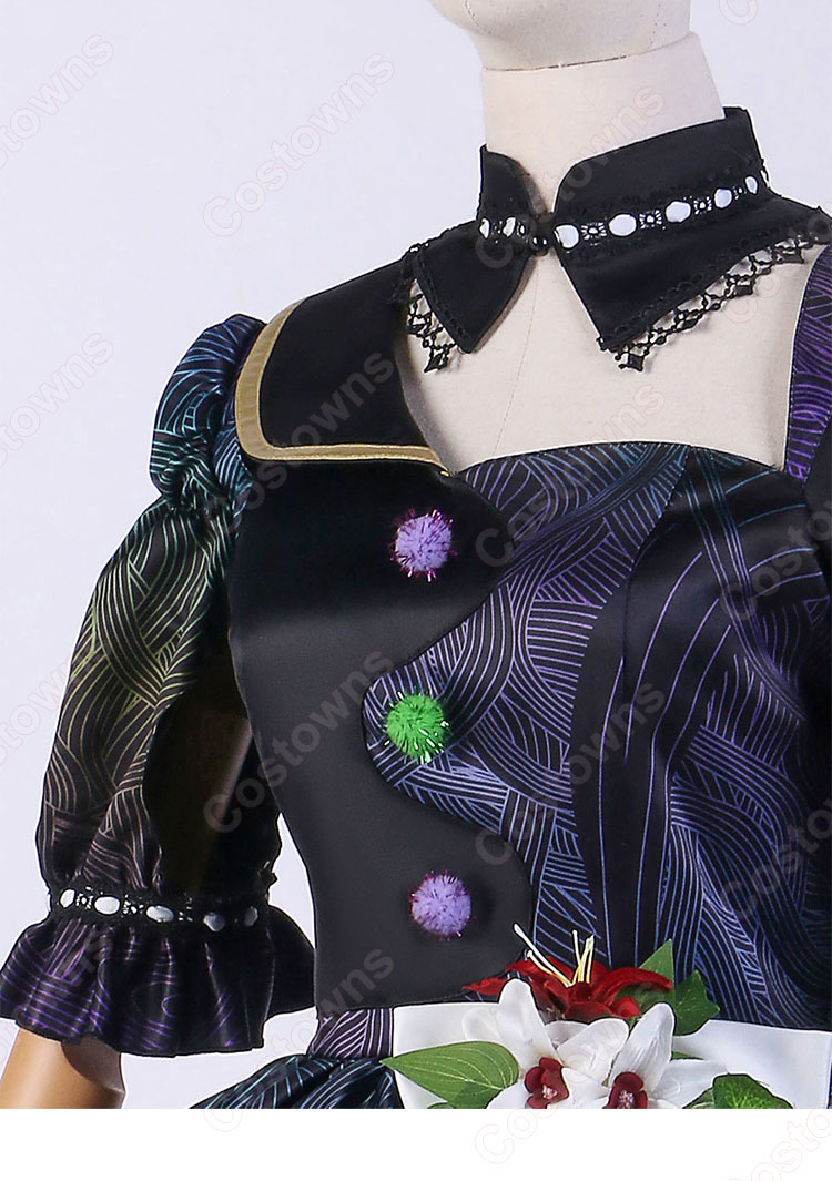 プロセカ 朝比奈まふゆ コスプレ衣装 『プロジェクトセカイ カラフルステージ! feat. 初音ミク』 25時、ナイトコードで。 コンフュージョン・ナース 看護服 cosplay 仮装 変装-4