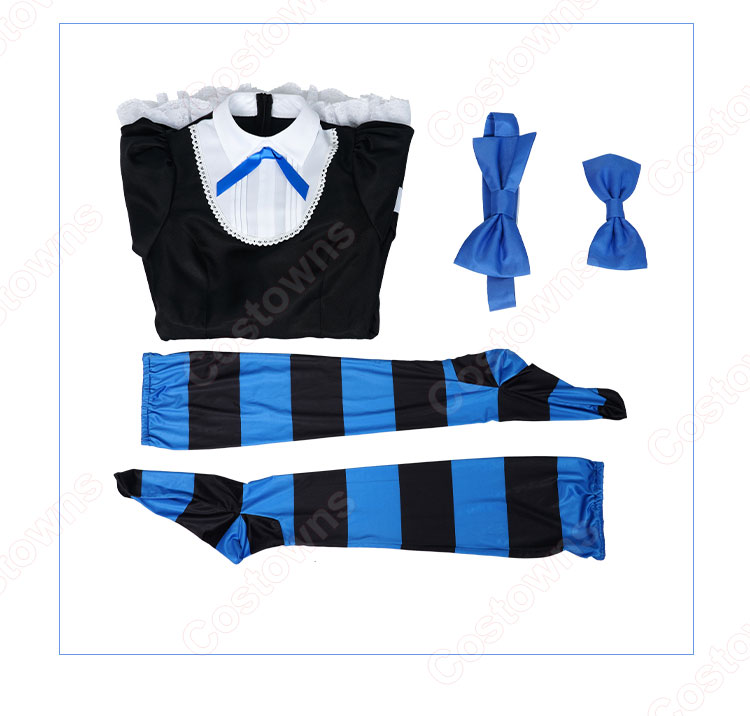 アナーキー・ストッキング コスプレ衣装 『パンティ&ストッキングwithガーターベルト』 パンスト姉妹 ストッちゃん cosplay 仮装 変装-9