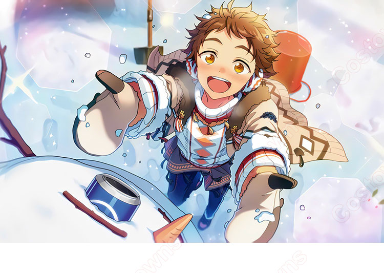 あんスタ! 天満光 スノーマン コスプレ衣装 『あんさんぶるスターズ!!』 スローイング!白銀のスノーファイト 冬のCM用衣装 cosplay 仮装 変装-1