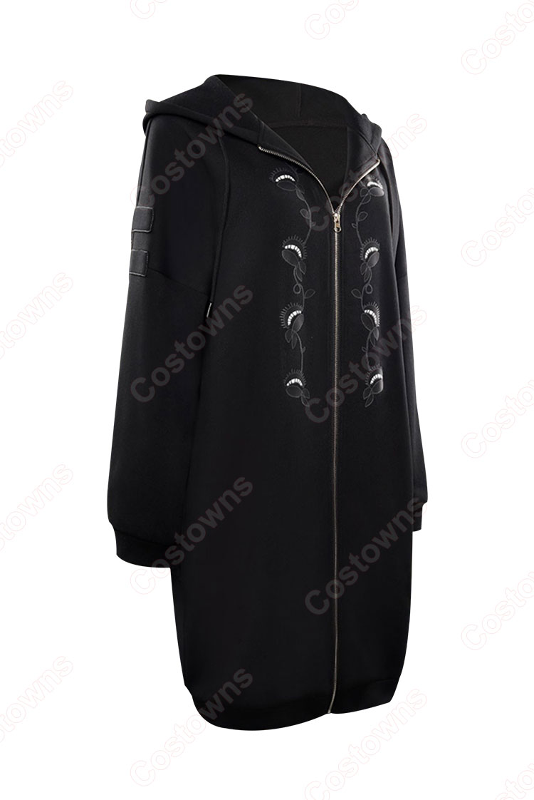 ウェンズデー・アダムス コート コスプレ衣装-2