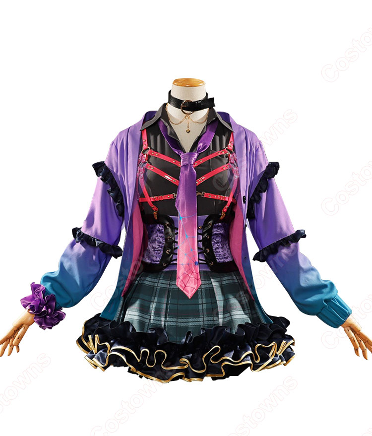 にじさんじ 狂蘭メロコ コスプレ衣装 Vtuber cosplay 仮装 変装 - Costowns