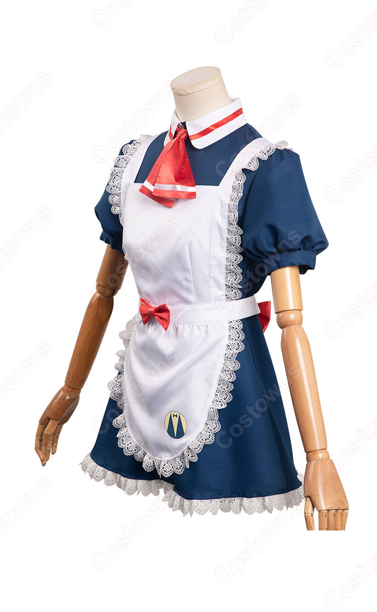 僕とロボコ 平ロボコ コスプレ衣装 メイド服-3