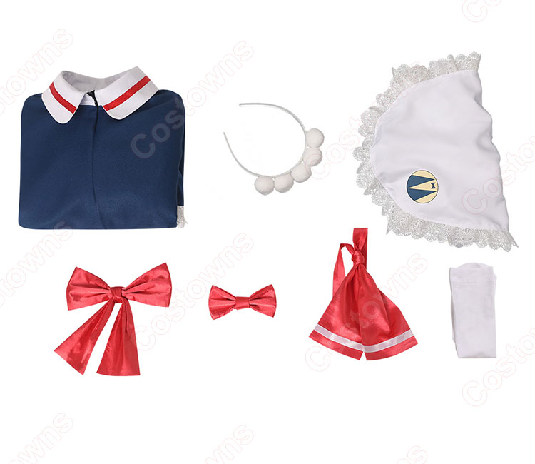 僕とロボコ 平ロボコ コスプレ衣装 メイド服-11