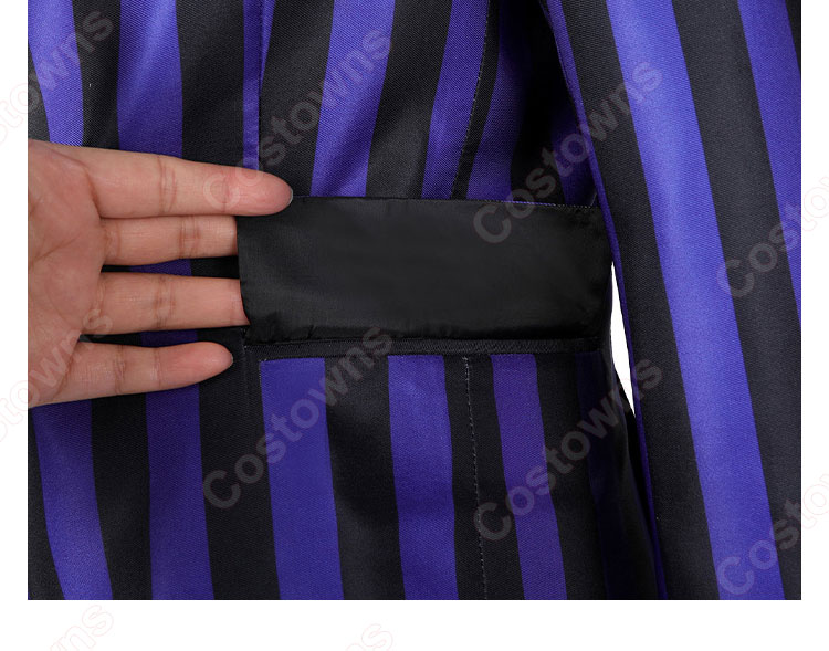 ウェンズデー ビアンカ・バークレー コスプレ衣装 ネヴァーモア学園 制服-8