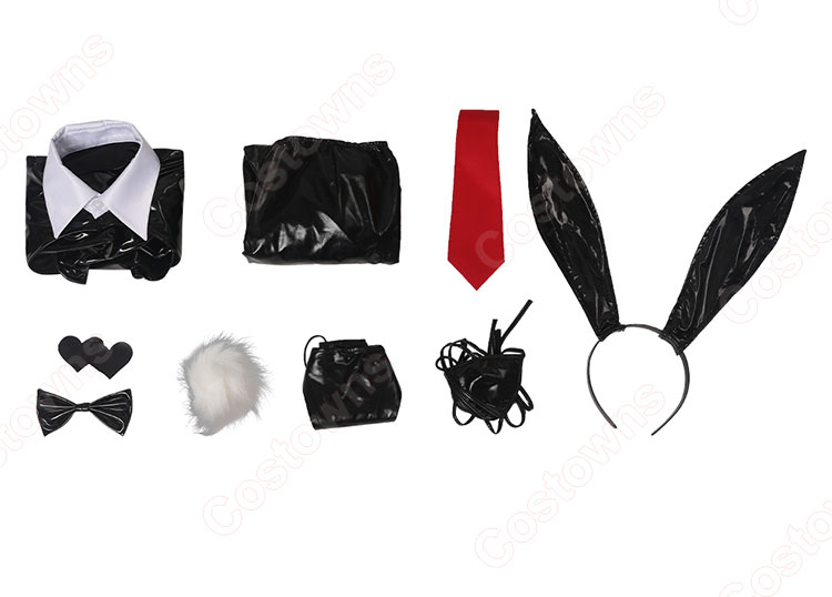 逆バニー コスプレ衣装 バニーガール 衣装-5