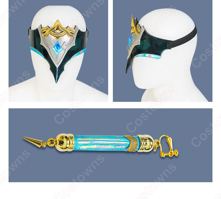 原神 博士 ドットーレ コスプレ衣装 執行官 cosplay 仮装 変装-10