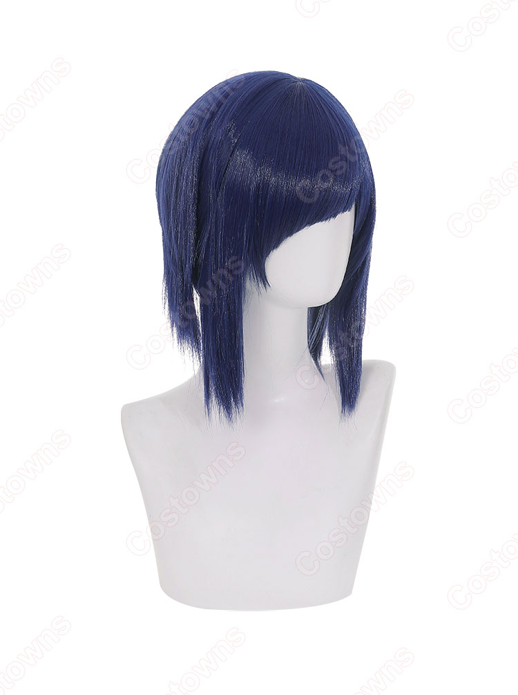 アキバ冥途戦争 万年嵐子 コスプレウィッグ-5