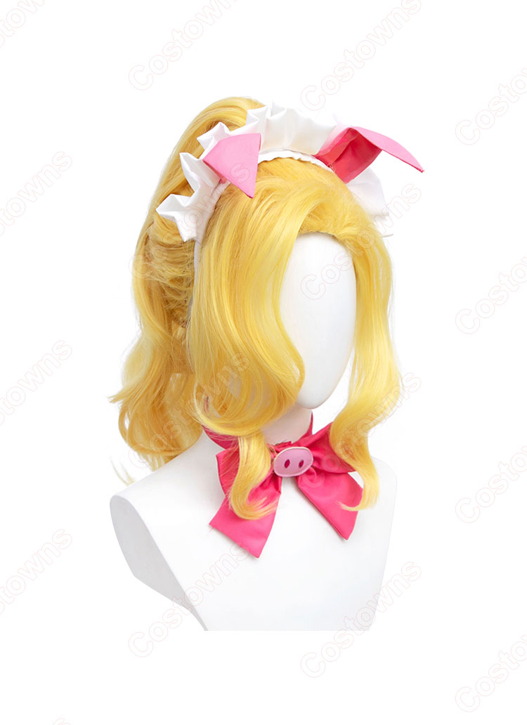 アキバ冥途戦争 しぃぽん コスプレウィッグ-3