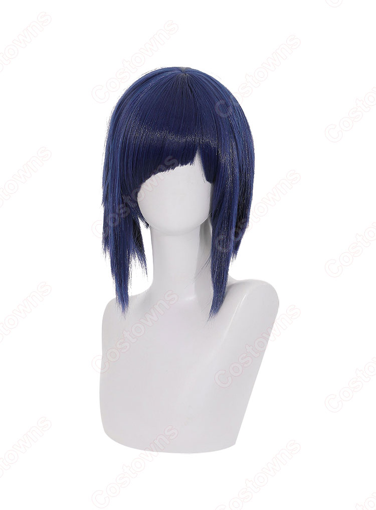 アキバ冥途戦争 万年嵐子 コスプレウィッグ-4