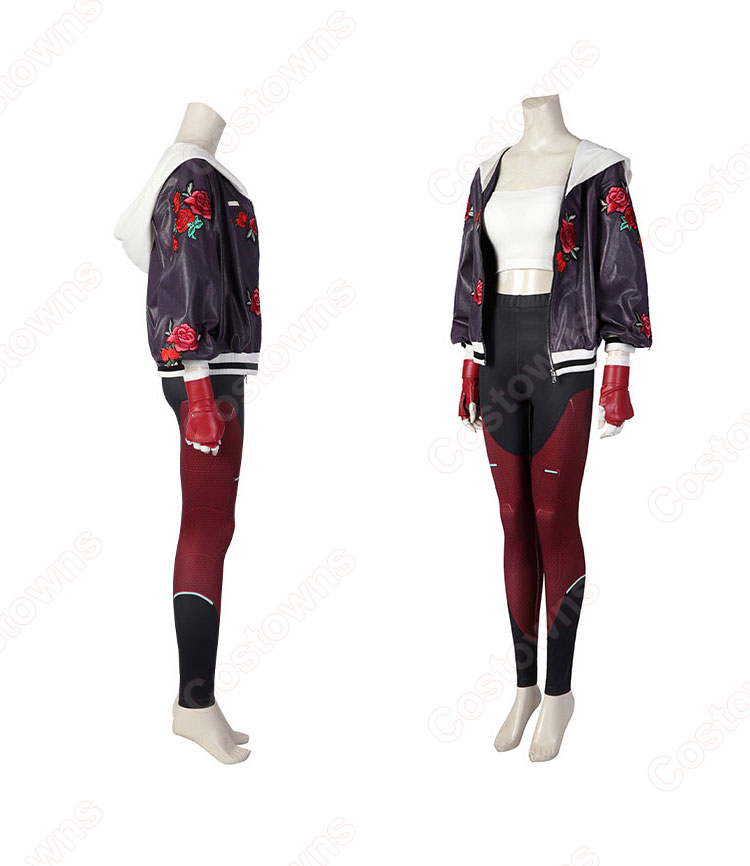 オーバーウォッチ2 キリコ コスプレ衣装 巫女 cosplay 仮装 変装-4